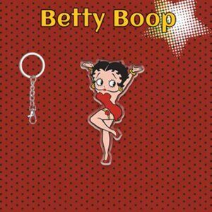 Classic Betty Boop Keychain